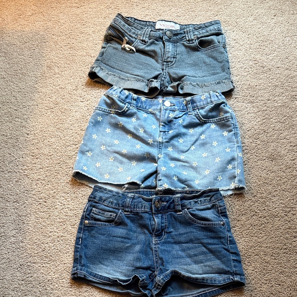 Stylish Denim Shorts lot 3 pieces